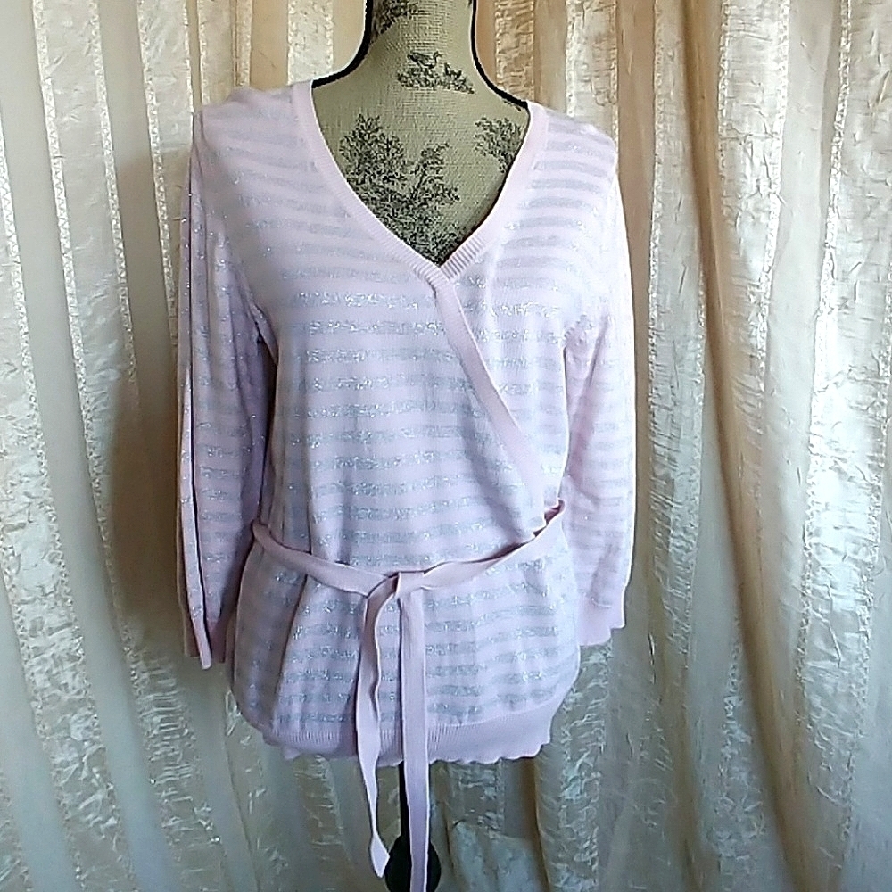 Sag Harbor Women's Blush Sweater